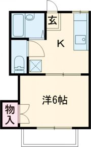 タウニィフルタの間取り画像