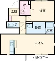 カーサクレールCの間取り画像