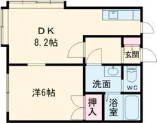 ピュアシティ愛の間取り画像