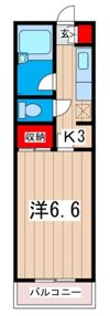 みかの原コーポラスⅡの間取り画像