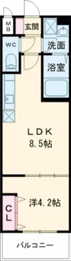 D porta arcobalenoの間取り画像