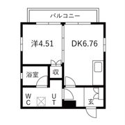 NEST黒川の間取り画像