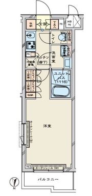 ルーブル川崎鷺沼の間取り画像