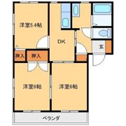 エレガンドミール Aの間取り画像