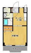スカイハイツ下郡の間取り画像