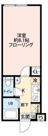 グランクオール東久留米の間取り画像