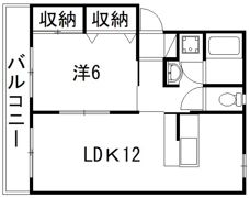 コーポ祥久の間取り画像