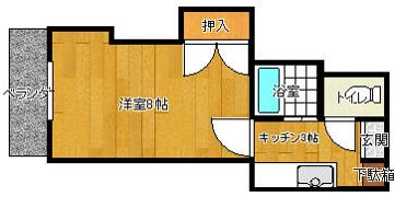 グランデ長町の間取り画像
