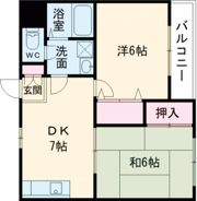 第2エイサイハイムの間取り画像