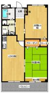 若竹台マンションの間取り画像