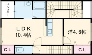TrivillettaⅡの間取り画像