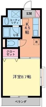 アルエット2の間取り画像