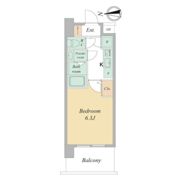 Alivis梅田Northの間取り画像