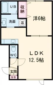 CHICOマンションの間取り画像