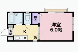 かえでハイツの間取り画像