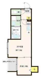 ハーモニーテラス堀切Ⅶの間取り画像