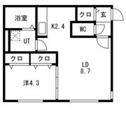 Lichtrare発寒南(リヒトラーレ発寒南)の間取り画像