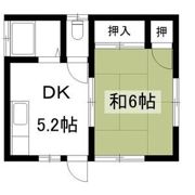 マキタ荘の間取り画像