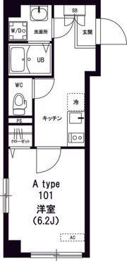 リブリ・Solashitaの間取り画像