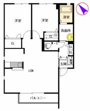 ドミール東貫 C棟の間取り画像