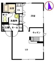 アルジール舟戸の間取り画像