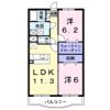 ルピナス B棟の間取り画像