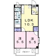 エレガンテむつみの間取り画像
