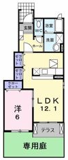 シャンティールの間取り画像