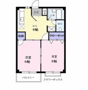 エルディム西本Bの間取り画像