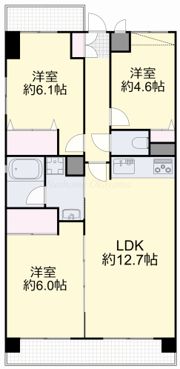 ル・サンク西市の間取り画像