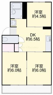 ドミール野田A棟の間取り画像
