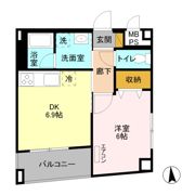 アレグリア柏屋の間取り画像