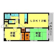 シティーキャッスルの間取り画像