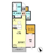 CRESCENTの間取り画像