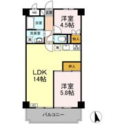 サニーハイライズの間取り画像