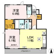 アトールテラス辻町の間取り画像