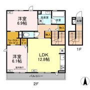 アトールテラス辻町の間取り画像