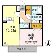 ディアコートの間取り画像