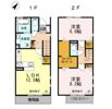 イーストサイドの間取り画像