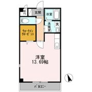 ルミナスコート安田の間取り画像
