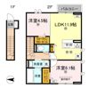 D-ROOM・STの間取り画像