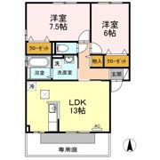 シャトーショコラ E棟の間取り画像