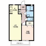 フロンテ住上の間取り画像