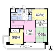 ヒルサイド守恒の間取り画像