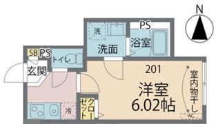 カインドネス所沢久米の間取り画像