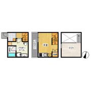 (仮称)南区本城町賃貸アパートB棟の間取り画像