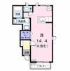ラフィネ幸の間取り画像