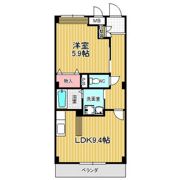 オアシス徳重の間取り画像