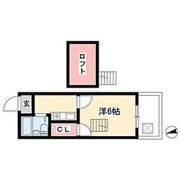 レジデンス上野の間取り画像