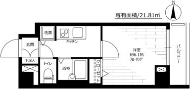 PLEASTYLE川崎の間取り画像
